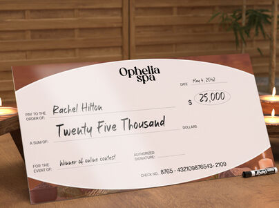 Custom Giant Checks
